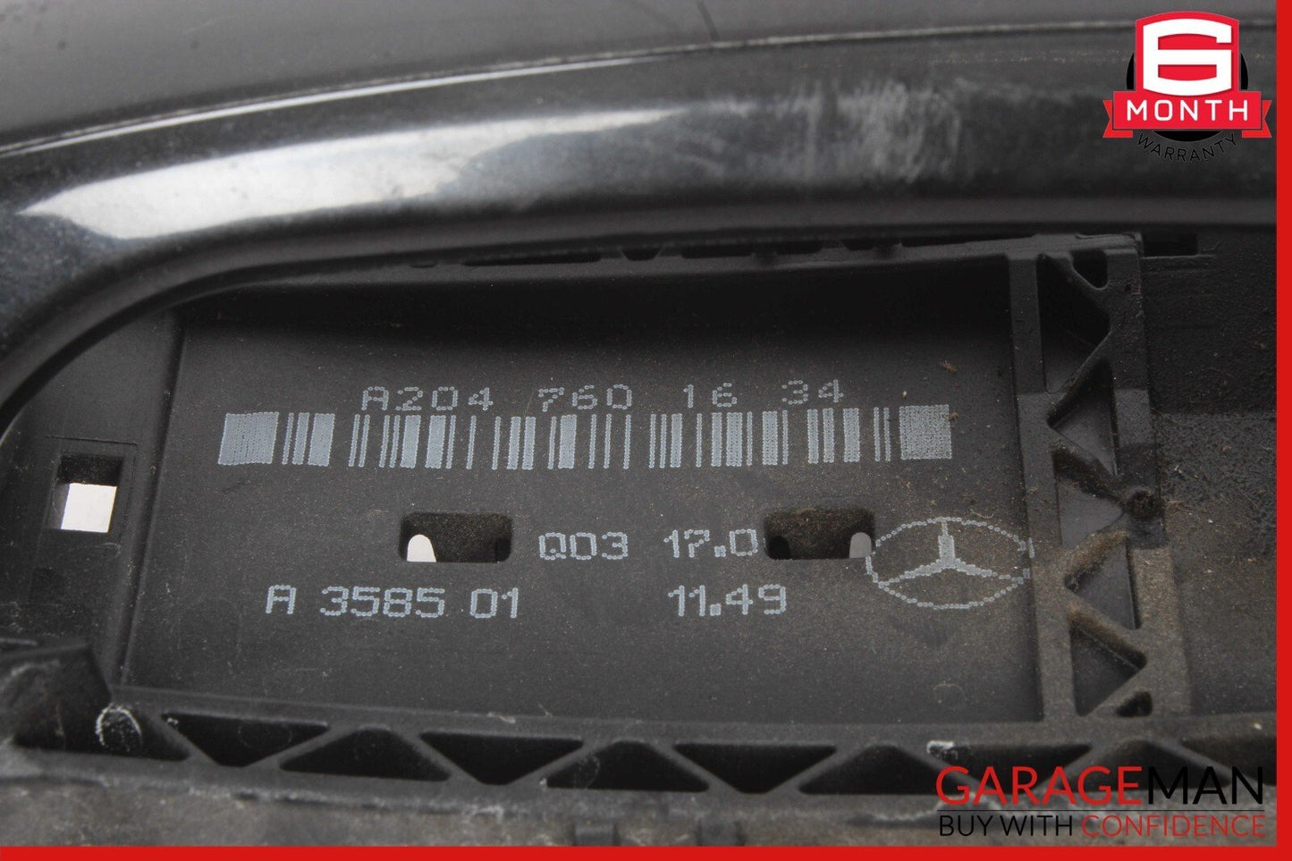 10-17 Mercedes X166 GL450 Rear Right Side Exterior Door Handle Keyless Go OEM