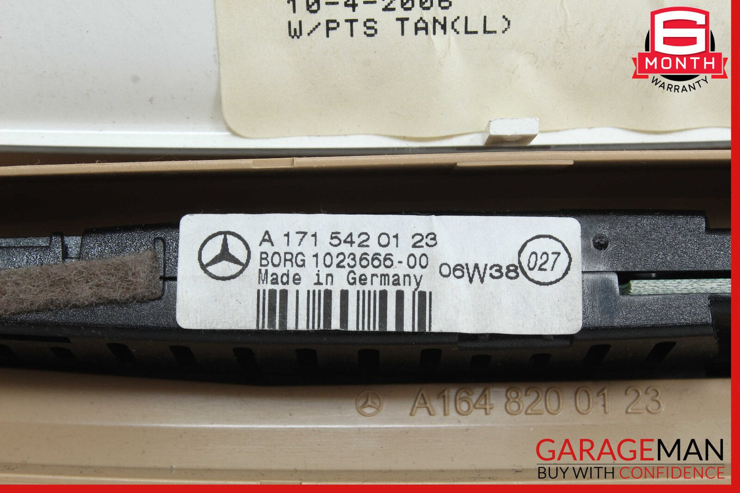 06-13 Mercedes X164 GL550 R350 Rear Overhead Dome Light Lamp Parking Sensor OEM