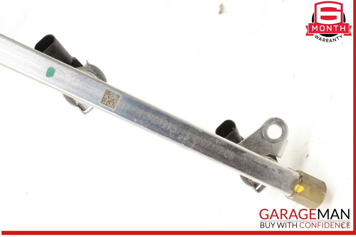 05-12 Mercedes W211 E350 SLK300 Fuel Injector Rail w/ Fuel Injectors OEM