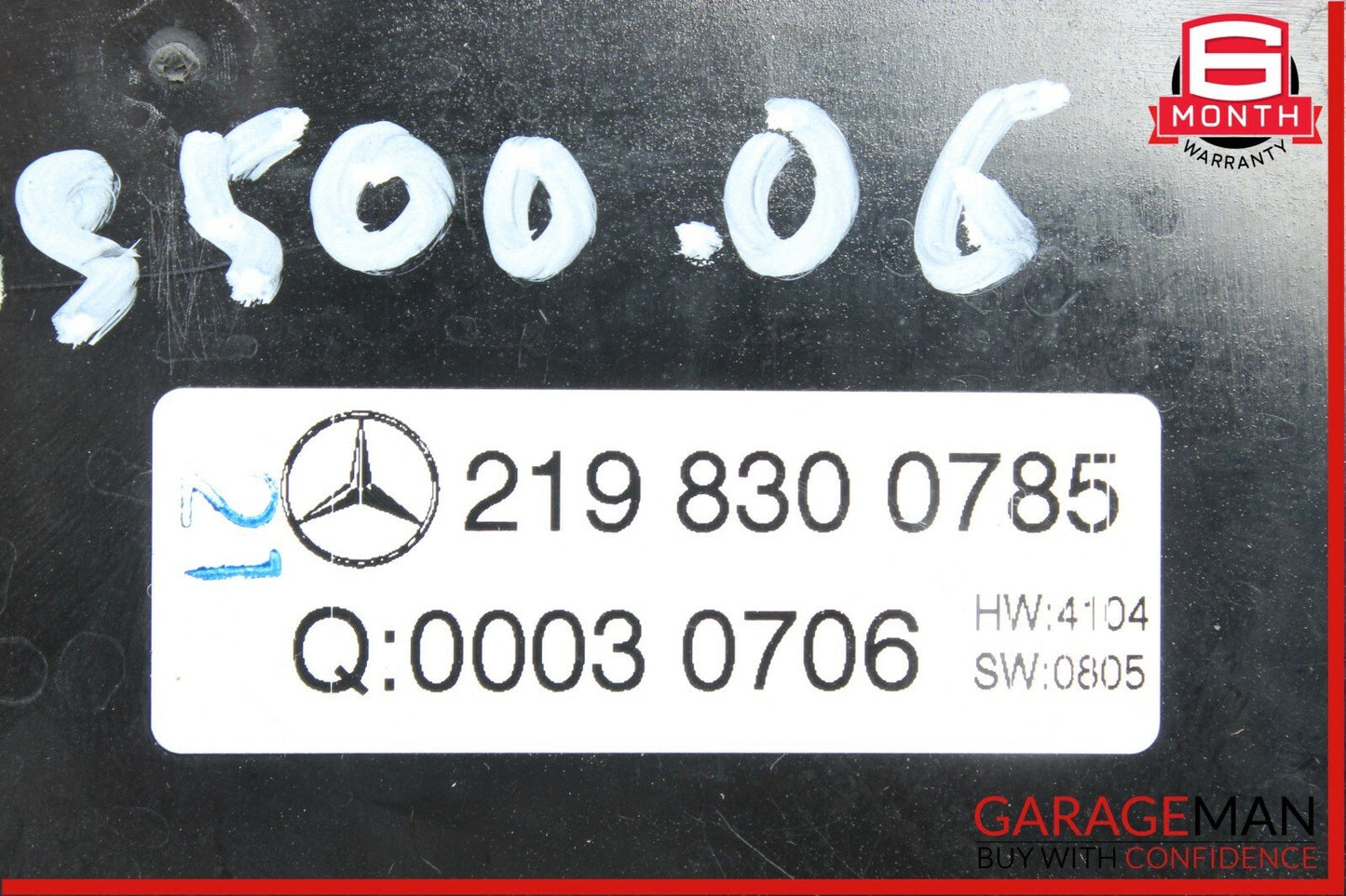 06-11 Mercedes CLS500 CLS63 AMG AC A/C Heater Climate Control Switch Unit OEM