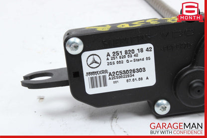 06-13 Mercedes W251 R350 ML450 Rear Right Side Quarter Glass Window Motor OEM