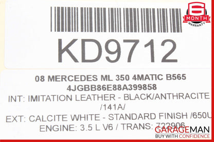 06-13 Mercedes W164 ML350 ML550 Headlight Control Switch Module 1645453004 OEM