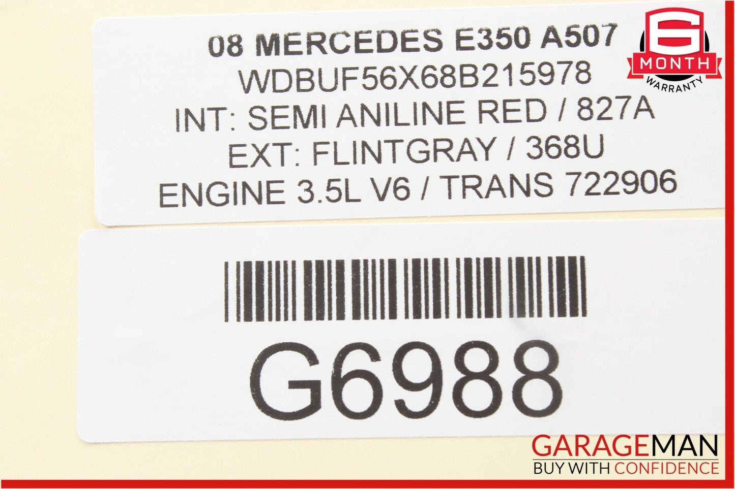 03-09 Mercedes W211 E550 E63 AMG Rear Right Side Exterior Door Handle Silver
