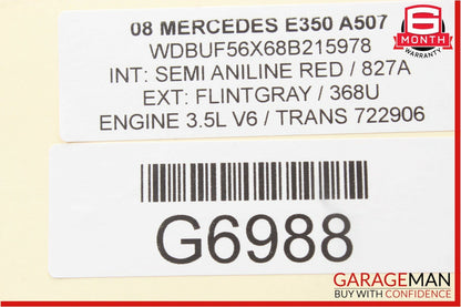 03-09 Mercedes W211 E550 E63 AMG Rear Right Side Exterior Door Handle Silver