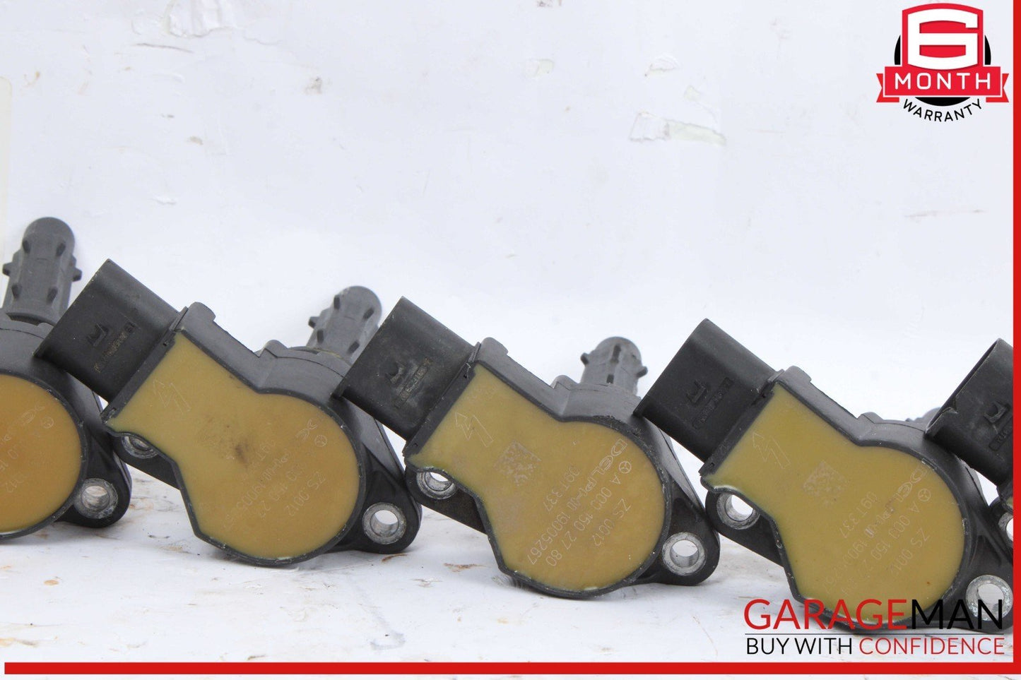 07-11 Mercedes X164 GL450 Ignition Coil Spark Plug Set of 8 0001502780 OEM