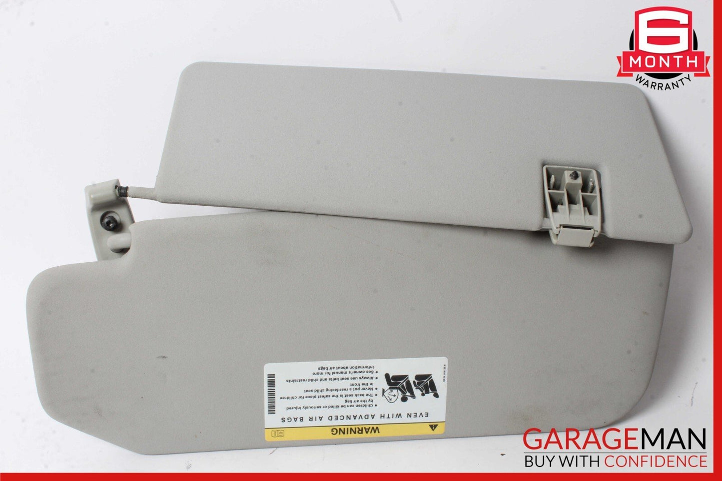 09-13 Mercedes W251 R350 R320 Front Right Side Sun Visor Sun Shade Gray