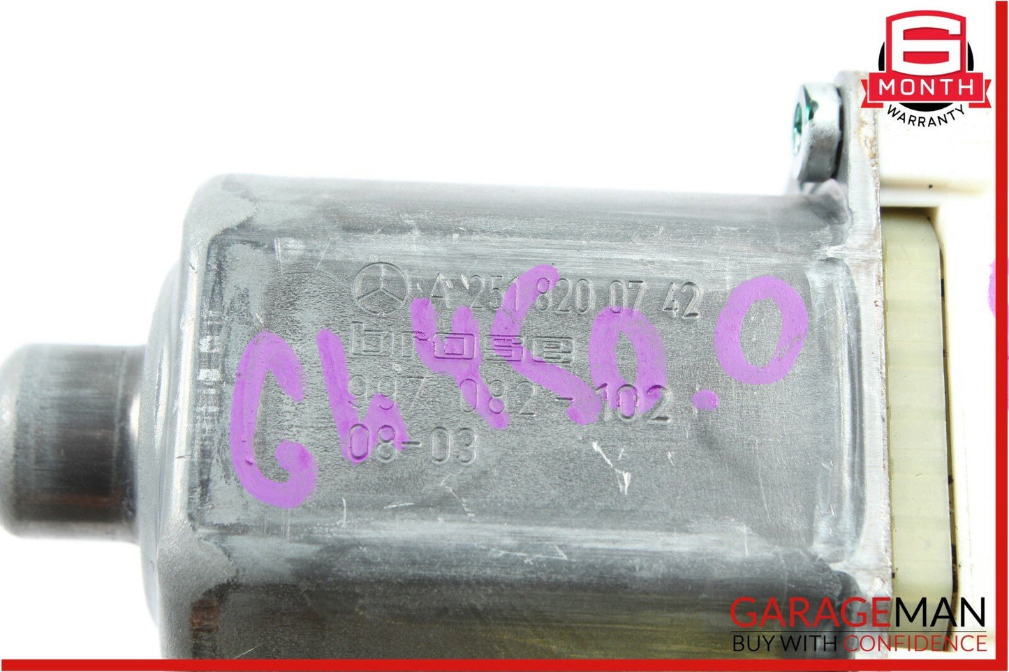 06-12 Mercedes GL450 ML450 R350 Front Left Side Door Window Regulator Motor Unit