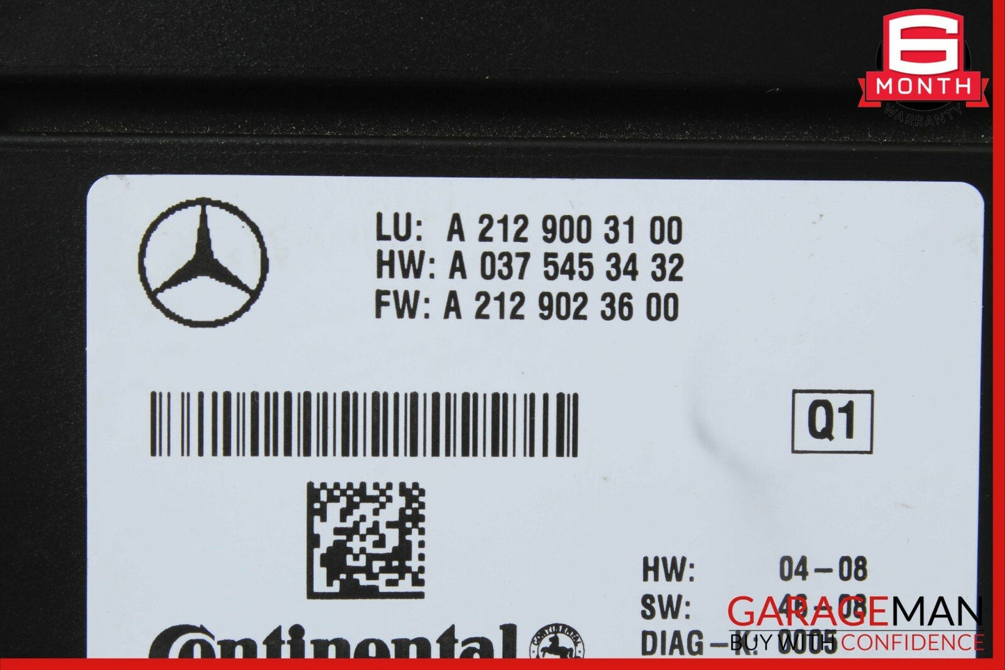 10-13 Mercedes S400 S550 E550 Distronic Adaptive Cruise Control Module Unit