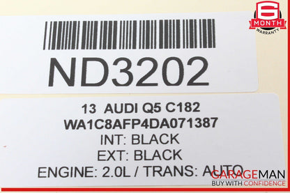 09-18 Audi Q5 A7 Quattro A4 Gas Accelerator Throttle Pedal 8K1723523A OEM