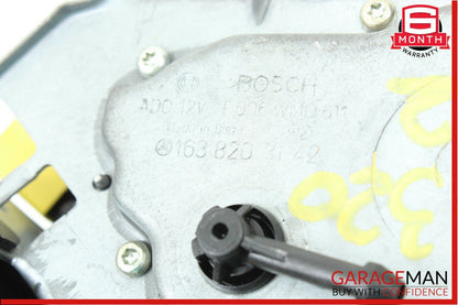 98-05 Mercedes W163 ML320 Rear Windshield Glass Wiper Motor Brake Light Assembly