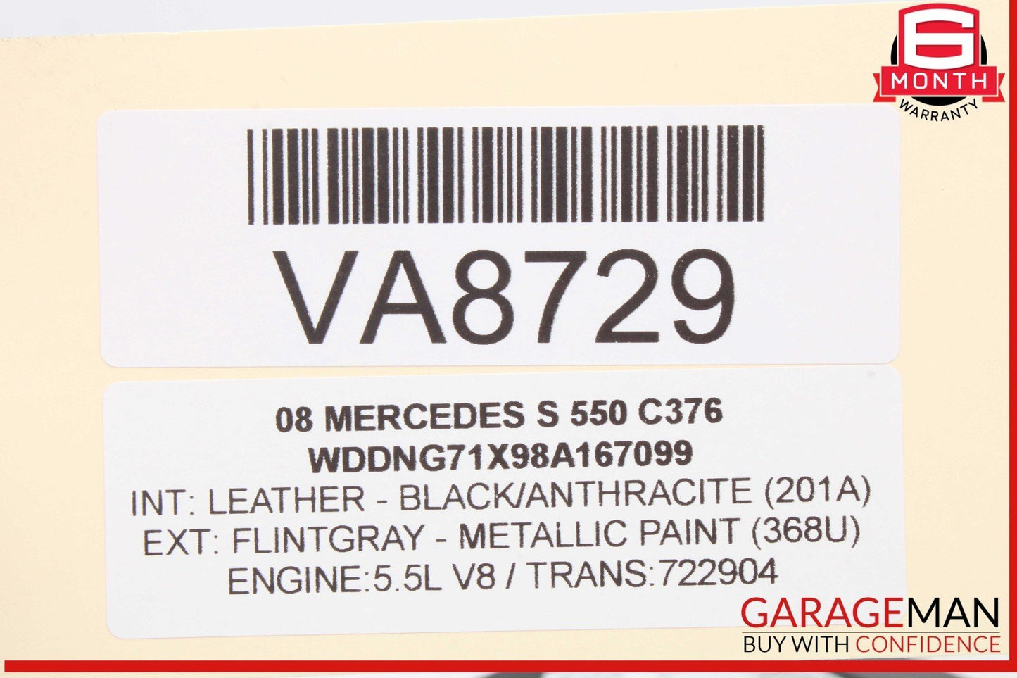 07-14 Mercedes W221 S550 Electric Power Supply Fuse Box Control Module Unit OEM