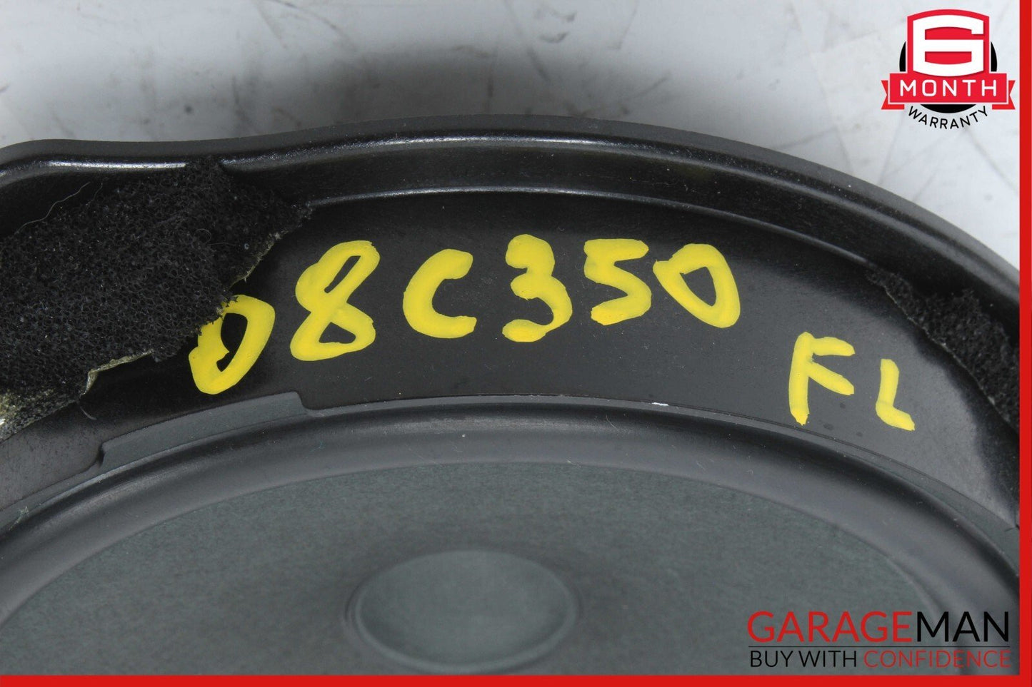 08-14 Mercedes W204 C350 Front Right & Left Side Door Sound Speaker Set of 2 Pc