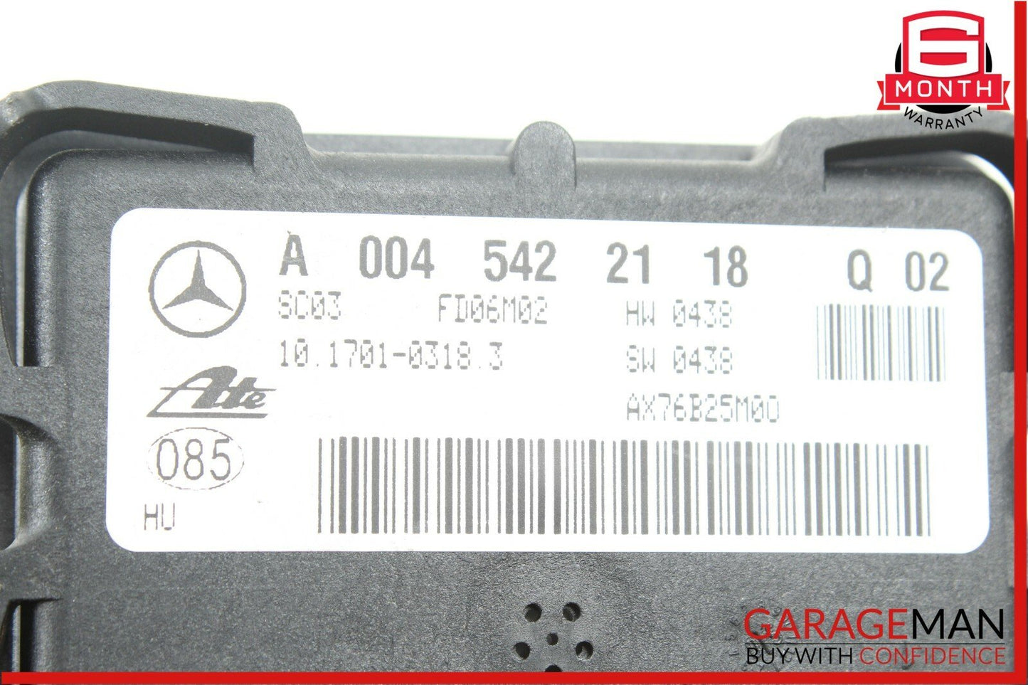 07-09 Mercedes W221 S550 S63 AMG CL550 Yaw Rate Acceleration Sensor Module OEM