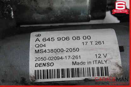 14-18 Mercedes W117 CLA250 GLA250 DENSO Engine Starter Motor Unit