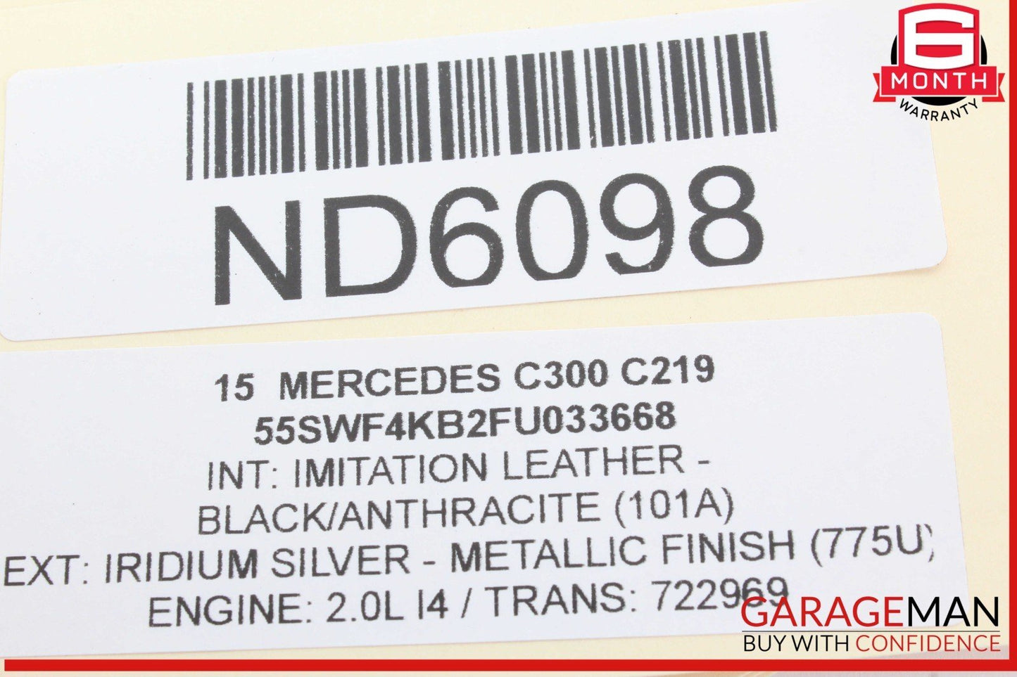 15-19 Mercedes W205 C300 Communication Voice Control Module 2059008804 OEM