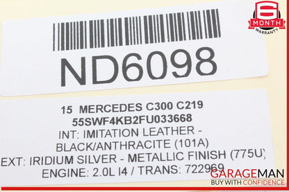 15-19 Mercedes W205 C300 Communication Voice Control Module 2059008804 OEM