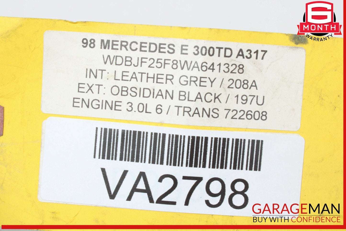 98-99 Mercedes W210 E300 E320 ASR PML Computer Control Module Unit OEM