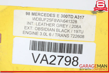 98-99 Mercedes W210 E300 E320 ASR PML Computer Control Module Unit OEM