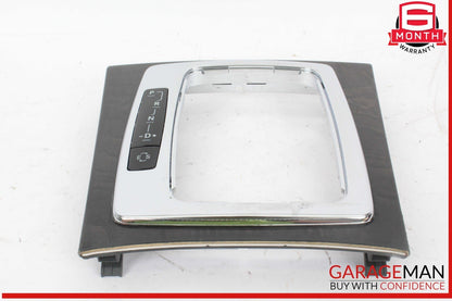 08-14 Mercedes W212 E350 C250 Center Console Shift Shifter Bezel Trim OEM
