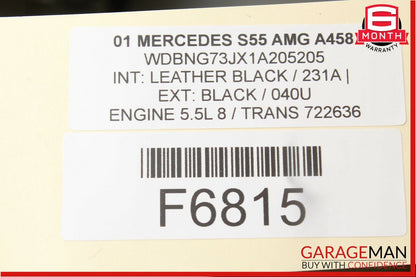 00-06 Mercedes W220 S430 S500 Headlight Head Lamp Control Module Unit OEM