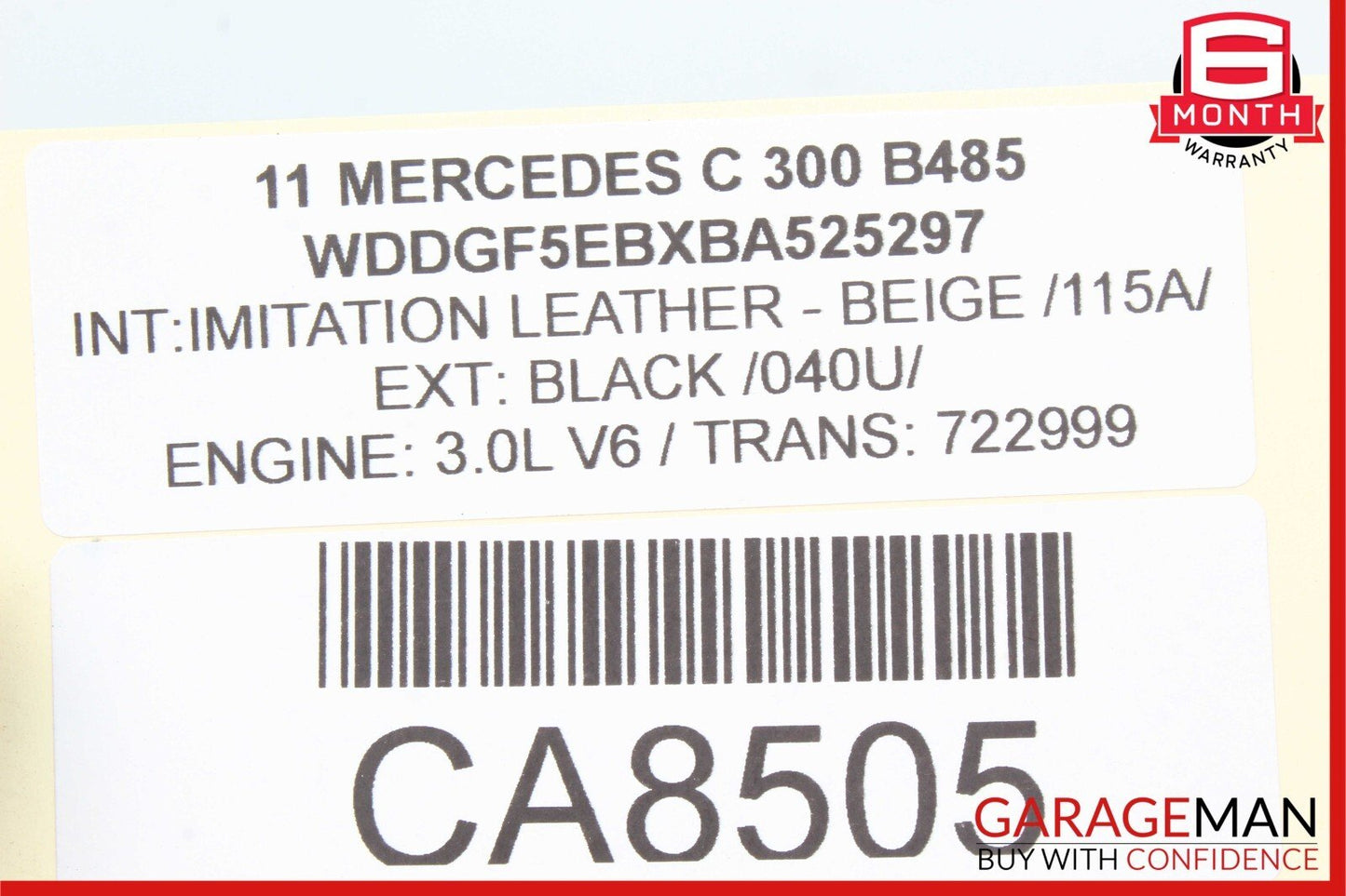10-16 Mercedes W204 C300 E350 E550 Front Right Lower Control Arm 2043330060 OEM