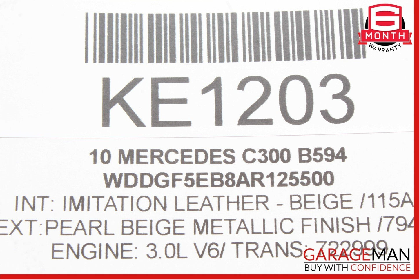 08-15 Mercedes W204 C300 C350 Rear Right Side Door Control Module 2128204085 OEM