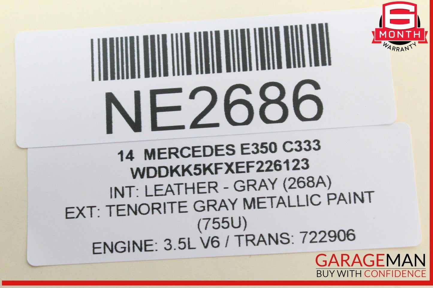 14-16 Mercedes W212 E350 Central Gateway Control Module Unit 2129004724 OEM