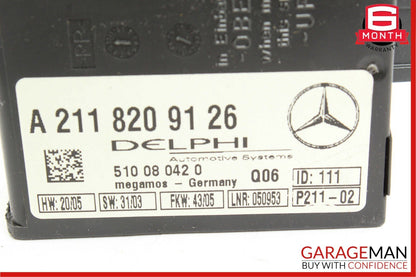 01-08 Mercedes R171 SLK280 S430 Anti Theft Control Alarm Module 2118209126 OEM