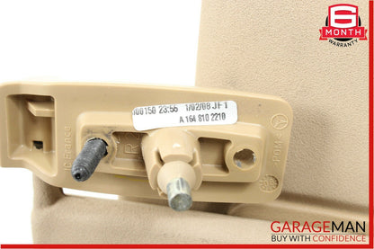 06-12 Mercedes X164 GL450 ML550 Front Right Side Sun Visor Sunvisor Shade Brown