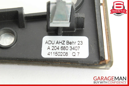 08-11 Mercedes W204 C350 Center Console Gear Shifter Trim Cover Panel Bezel Wood