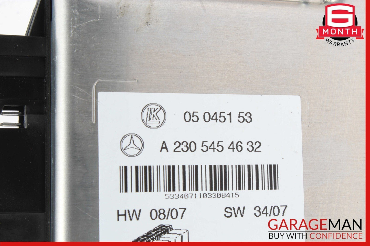 03-12 Mercedes R230 SL500 SL55 AMG Front Left SAM Fuse Box Control Module OEM