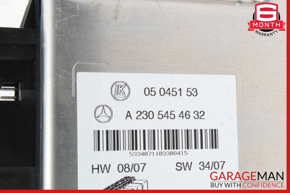 03-12 Mercedes R230 SL500 SL55 AMG Front Left SAM Fuse Box Control Module OEM