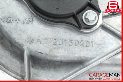 06-10 Mercedes C300 R350 S550 E350 Front Left Engine Timing Chain Cover Plate