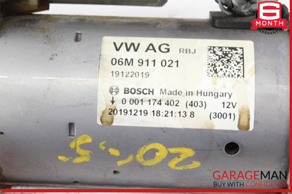 12-24 Audi S5 SQ5 S4 A7 Engine Starter Motor Bosch 06M911021 OEM