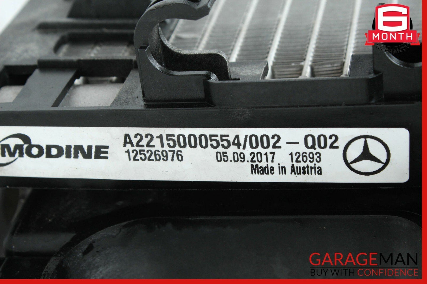 07-13 Mercedes W221 S63 CL65 AMG S600 Engine Cooling Radiator OEM