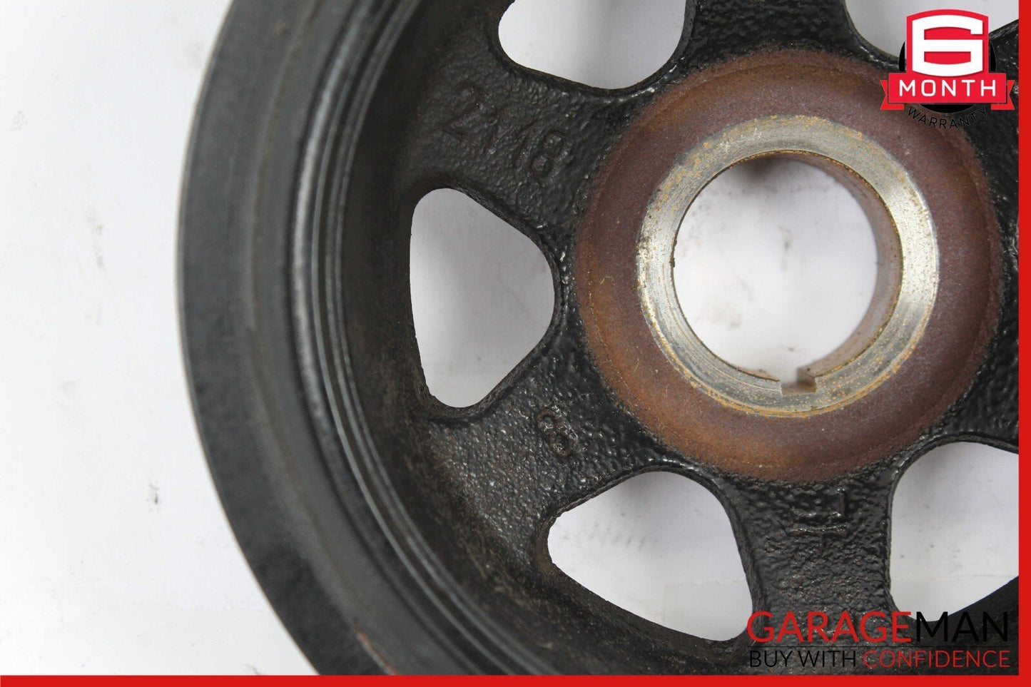 06-12 Mercedes W204 C300 C350 Engine Motor Crankshaft Crank Shaft Pulley OEM