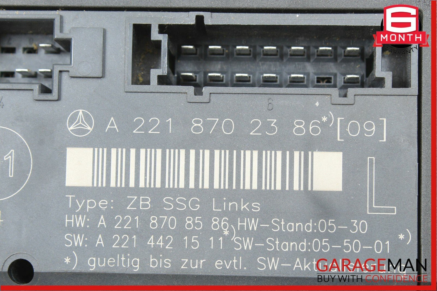 07-13 Mercedes W221 S550 S600 S350 Front Left Driver Under Seat Control Unit OEM