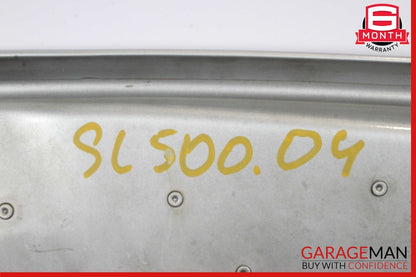 03-08 Mercedes R230 SL500 SL600 Front Hood Bonnet Cover Panel Brilliant Silver