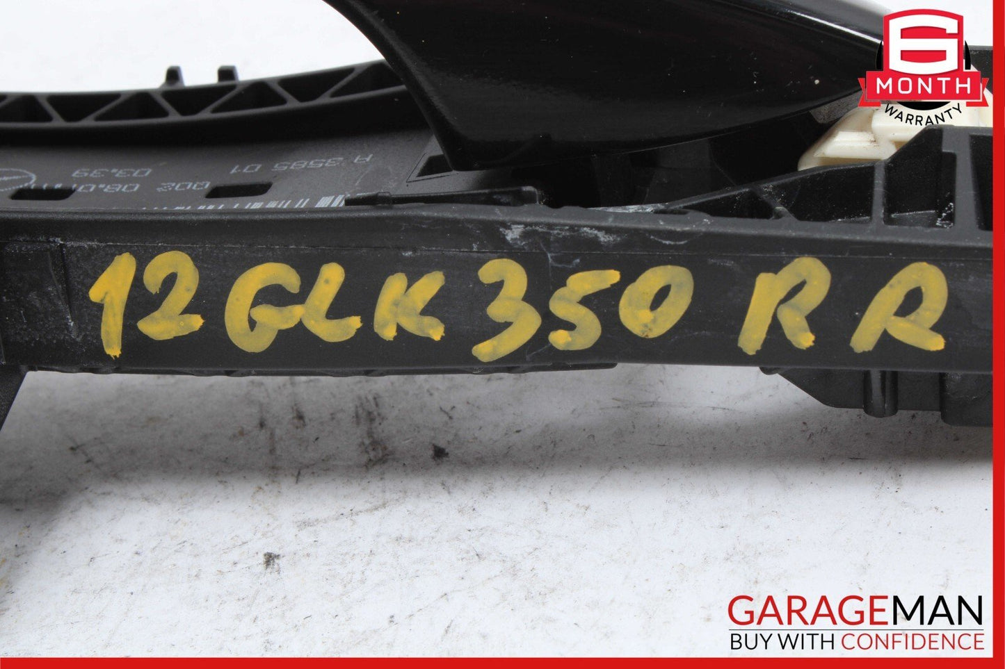 10-13 Mercedes X204 GLK350 E350 Rear Right Side Exterior Door Handle Black OEM