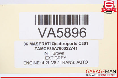04-18 Maserati Quattroporte M139 Steering Lock Ignition Switch w/ Key OEM