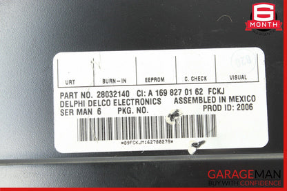 03-08 Mercedes W211 E350 GL450 Sirius Satellite Radio Receiver 1698270162 OEM