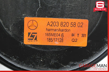 03-09 Mercedes W209 CLK500 C350 Complete Door Audio Sound Speaker Set Assembly