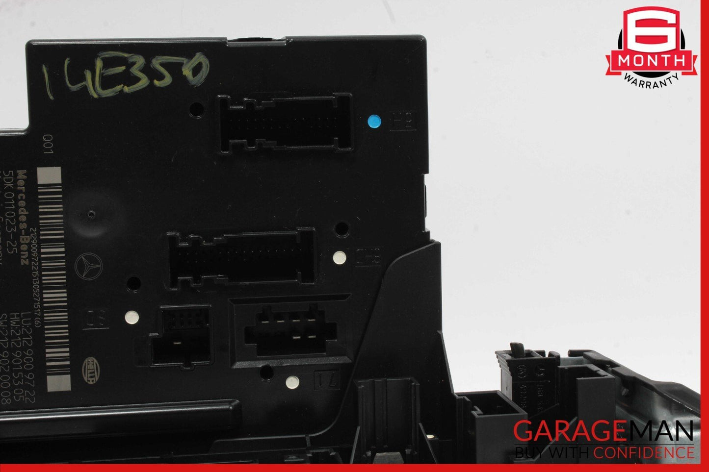 10-18 Mercedes W212 E350 Rear Fuse Relay Box SAM Signal Acquisition Assembly OEM