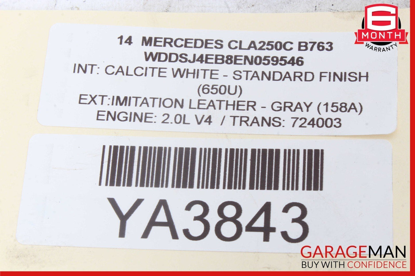 14-19 Mercedes W117 CLA250 Front Right & Left Shock Absorber Spring Set of 2 Pc