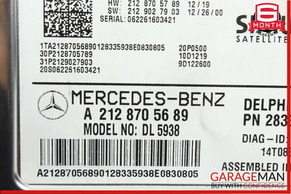Mercedes W204 C250 SLK250 E350 Sirius Satellite Radio Receiver 2128705689 OEM