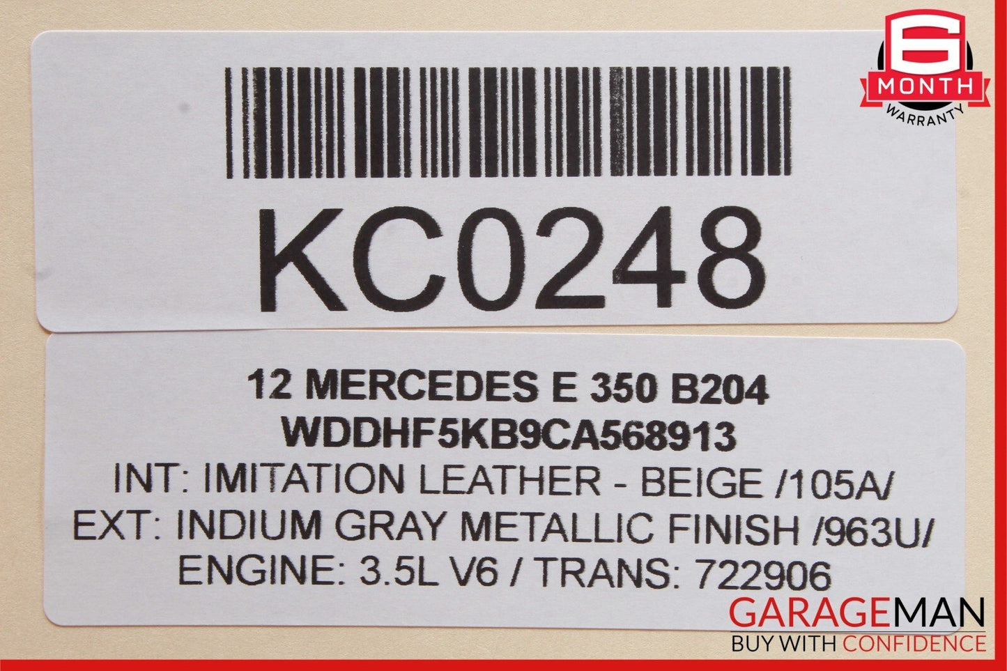 08-18 Mercedes W204 C300 E400 Front Right Passenger Door Control Module Unit OEM