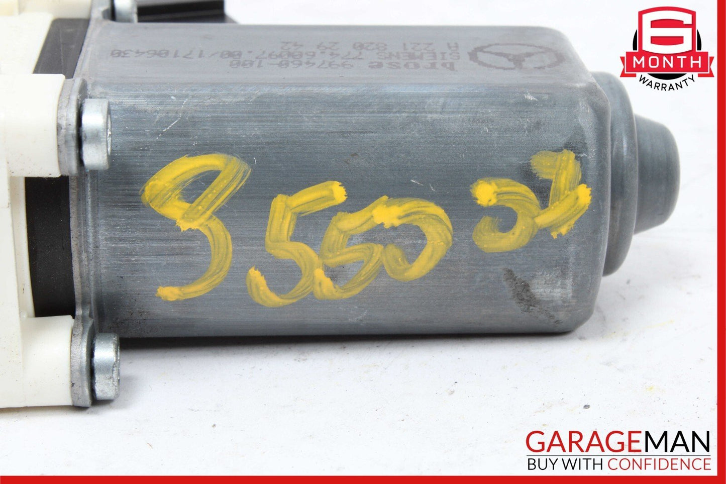 07-13 Mercedes W221 S550 S400 S600 Door Window Regulator Motor Rear Left Side