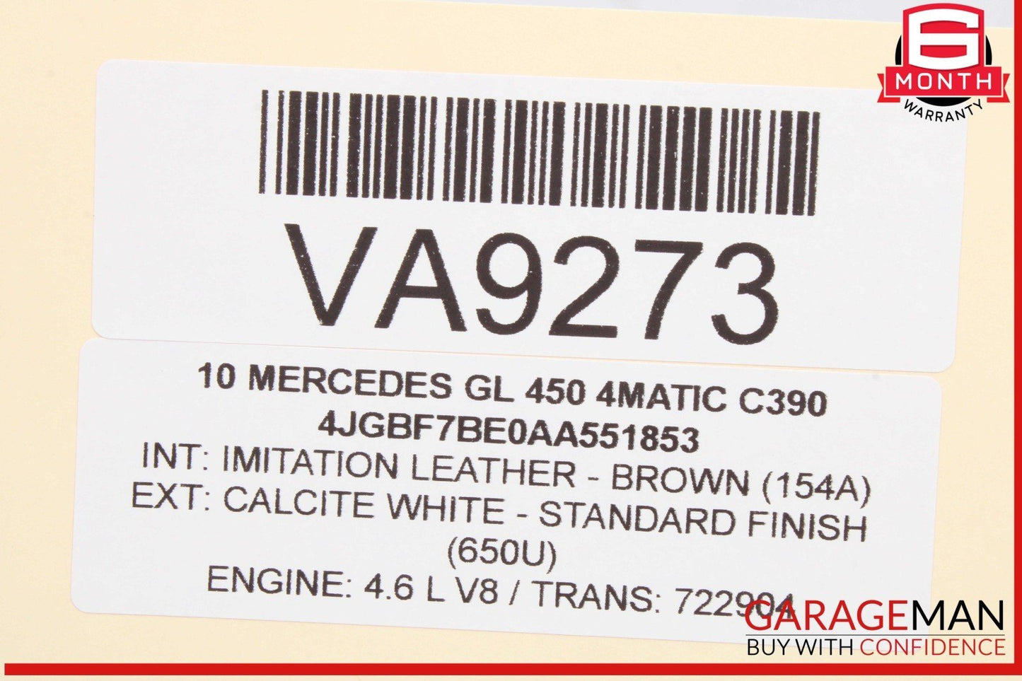 06-13 Mercedes X164 GL450 R350 Front Left Driver Side Door Control Module OEM