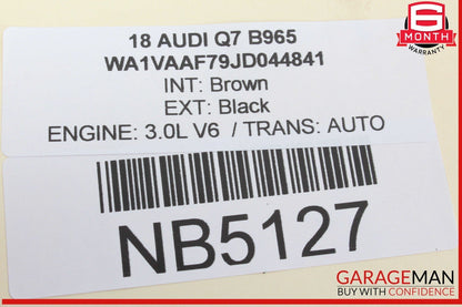 17-24 Audi Q7 Dash Dashboard Instrument Panel Head Up Display HUD Unit 4M0919617