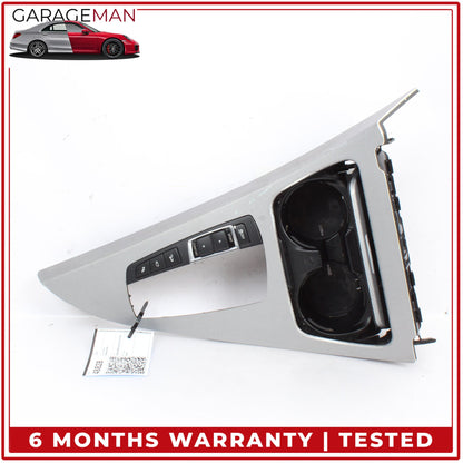 2012-2019 BMW 650i F06 Front Center Console Trim Cover w/ Switches 9197227 OEM